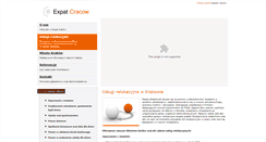 Desktop Screenshot of expat-cracow.pl